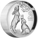 5 oz Australia - 2023 Year of the Rabbit - HIGH RELIEF...