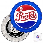 500 Francs Dollar Pepsi Cola Retro Bottle Cap Shaped...