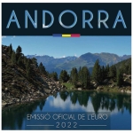 Andorra 3,88 Euro Mint Set 2022 BU Coin Card