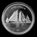 Anguilla,  2 Dollar, Anguilla Sailing Regatta (4) EC8 1 Unze Silber, 1 oz BU 2021