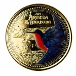 Antigua und Barbuda, 10 Dollar, Frigate Bird (4), 2021...