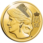 Belgien 12,5 Euro Gold 2023 Proof - Königin Mathilde...