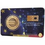 Belgien 2,5 Euro - 20 Jahre Euro - 2022 BU Coin Card -...