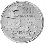 2011 $20 for $20 Maple Leaf - Pure Silver Coin Canada
