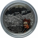 GRUNWALD Austria Great Battles Commanders Silver Coin 5$...