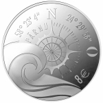 Estland 8 Euro Silber Hansestadt Pärnu 2021  Proof