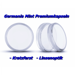 Germania Mint Münzkapsel Premium Qualität Linsenoptik - 39 mm Innen - Original Germania Qualität