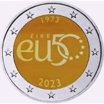 Ireland 2 Euro 2023 unc. - 50 Years Anniversary EU -...