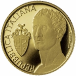 Italien 20 Euro Gold 2022 Proof - Antonio Canova - 200. Todestag