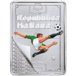 Italy 5 Euro 2022 Silver - PANINI - Football Italian...