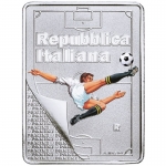 Italy 5 Euro 2022 Silver - PANINI - Football Italian...