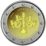 Latvia 2 Euro Latvian Ceramics 2020 