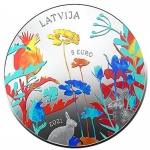 Lettland 5 Euro Silber  Münze der Wunder - Miracle...