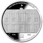 Malta 10 Euro Bibliotheca - 225th Anniversary 2021 Proof