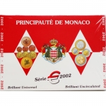 Monaco Coinset 2002 BU verry rare