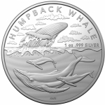 NEW* 1 ounce silver Australia 2023 BU - Humpback Whale - Antarctic Territory Serie - 1 AUD