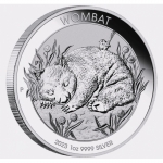NEW* 1 ounce silver Australia 2023 BU - WOMBAT - 1 AUD
