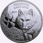 NEW* 1 ounce silver Congo 2019 Prooflike Finish - Canus...