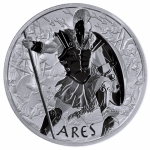 NEw* 1 ounce silver Tuvalu 2023 BU - ARES GODS of OLYMPUS - 1 AUD - Issue 7 !