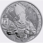 NEU* 1 oz Sierra Leone 2023 - OSIRIS - Totengott Herrscher der Unterwelt - REVERSE FROSTED - Serie Ägyptische Götter - Silber