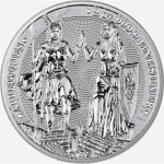 NEW* 2 oz silver Allegories 2023 BU - GALIA &...