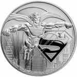 Niue Islands 2 $ - 1 Oz Silber DC Comics (3.) Superman  2021 BU