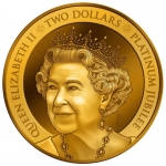 2022 $2 Queen Elizabeth II. - Platinum Jubilee 70 years...