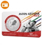 Netherlands 5 Euro 2021 Anton Geesink  Unc  in  Coincard