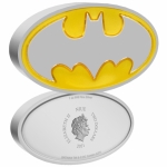 2021 $2 DC Comics? - Batman? Logo 1 Oz Silver Coin Proof