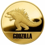 2021 Niue 1 oz Gold $250 Godzilla (w/ Gift Tin & COA)...
