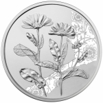 Austria 10 Euro -  Marigold - With the Language of the Flowers - 2022 Special Uncirculated Coin Card