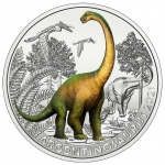 Österreich 3 Euro Dino-Taler-Serie Argentinosaurus...