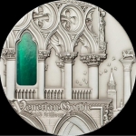 Palau 2013 10 $  Tiffany Art Vinetian Gothic 2  Unzen Silber Antique Finish