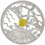 Portugal 5 Euro - The Climate - Yellow Dot  2022 Proof