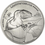 Portugal 5 Euro Silver - Lourinhanosaurus - Dinosaurs...