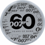 1 oz Silver - James Bond 007 - 60th Anniversary - 2022 BU...