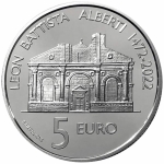 San Marino 5 Euro Silber 2022 Proof - Leon Battista...