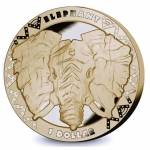 Sierra Leone 2023 Virenium - ELEPHANT - African Style - 1 $ 