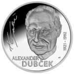 Slovakia 10 Euro Alexander Dubcek - 100th Anniversary...