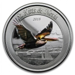 2018 St. Kitts and Nevis 1 oz Silver Pelican (1)  Proof...