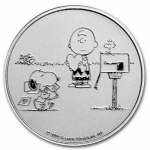 USA Peanuts Snoopy and Charlie Brown Valentine 1 oz...