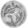 1 Unze Silber Ruanda - Jahr des Hasen - 2023 BU - Lunar Ounce 50 RWF