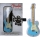 1 ounce silver Solomon Islands 2023 Proof Fender Stratocaster - DAPHNE BLUE - Guitar Shaped Coin 2 $ Color