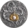 2 Unzen Silber Niue 2022 - Drache & Perle - Dragon & Pearl - Divine Pearls - Antique Finish Edition