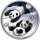 2 x 30 g Silver Chinese Panda Night & Day 2022 colored 40 years Panda
