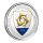 2020 Anguilla 1 oz Silver Coat of Arms (3) EC8 Proof coloured