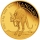 Australien 0,5 g Gold Mini Roo 2022 BU 2 AUD Coin Card