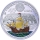 Spain 40 Euro Silver 2022 BU - Sailing Ship Victoria - First World Circumnavigation Magellan