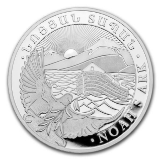 1 Kilo Silber Arche Noah Armenien 2023