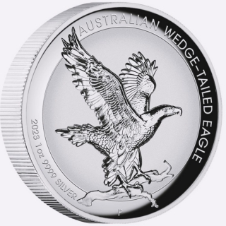 1 ounce silver Australia 2023 Proof INCUSED -  Wedge Tailed Eagle - Ultra High Relief 1 AUD